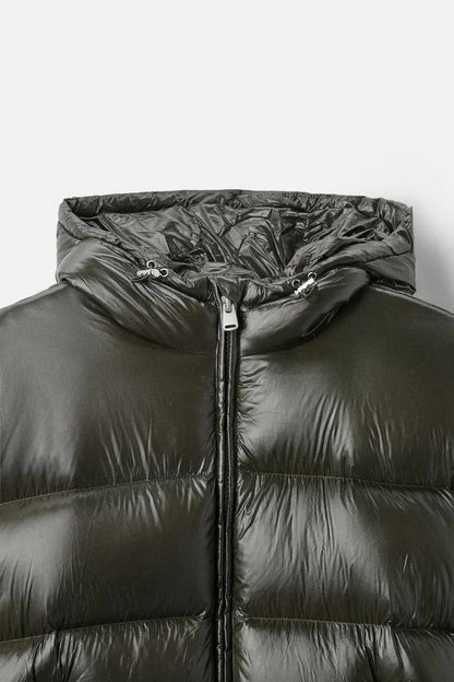 Warm Full Down Filled Parka Jacket