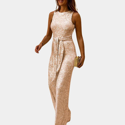 Sparkly Women's Jumpsuit Outfit