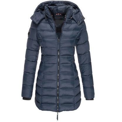 Warm Waterproof Hooded Down Coat