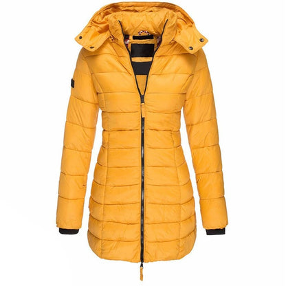 Warm Waterproof Hooded Down Coat