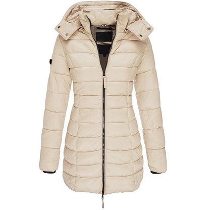 Warm Waterproof Hooded Down Coat