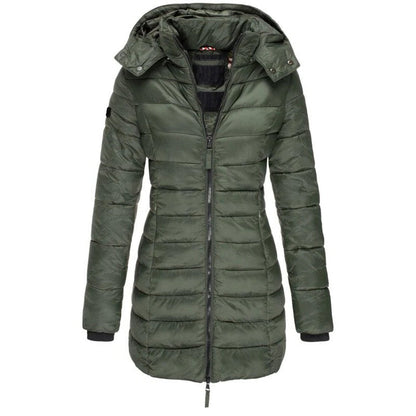 Warm Waterproof Hooded Down Coat