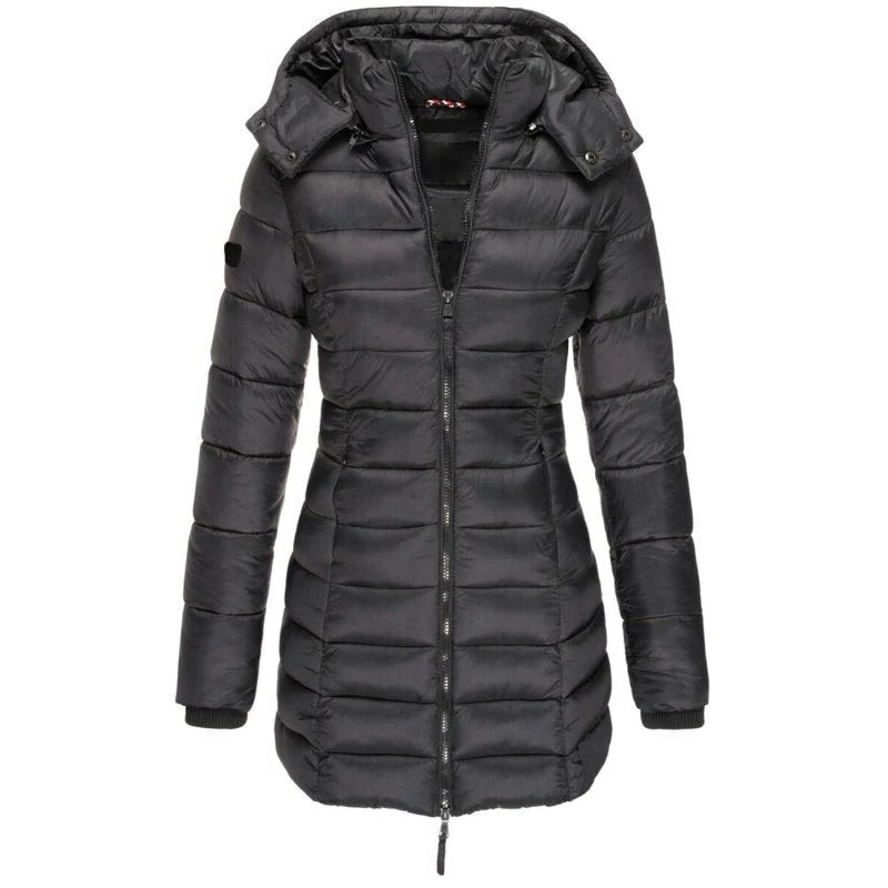 Warm Waterproof Hooded Down Coat