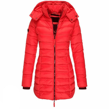 Warm Waterproof Hooded Down Coat