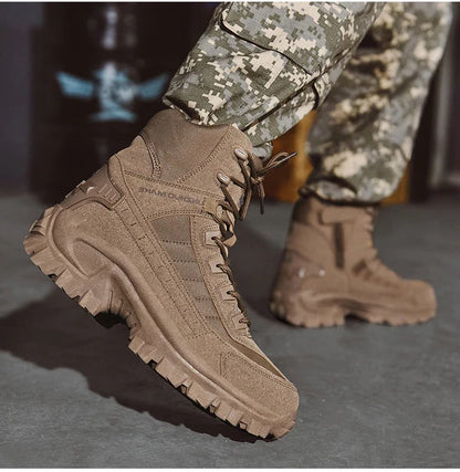 Rugged Waterproof Insulated Snow Boots