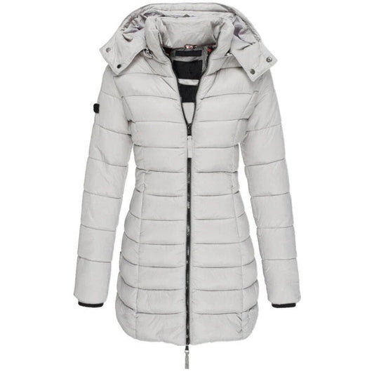 Warm Waterproof Hooded Down Coat - Hehif