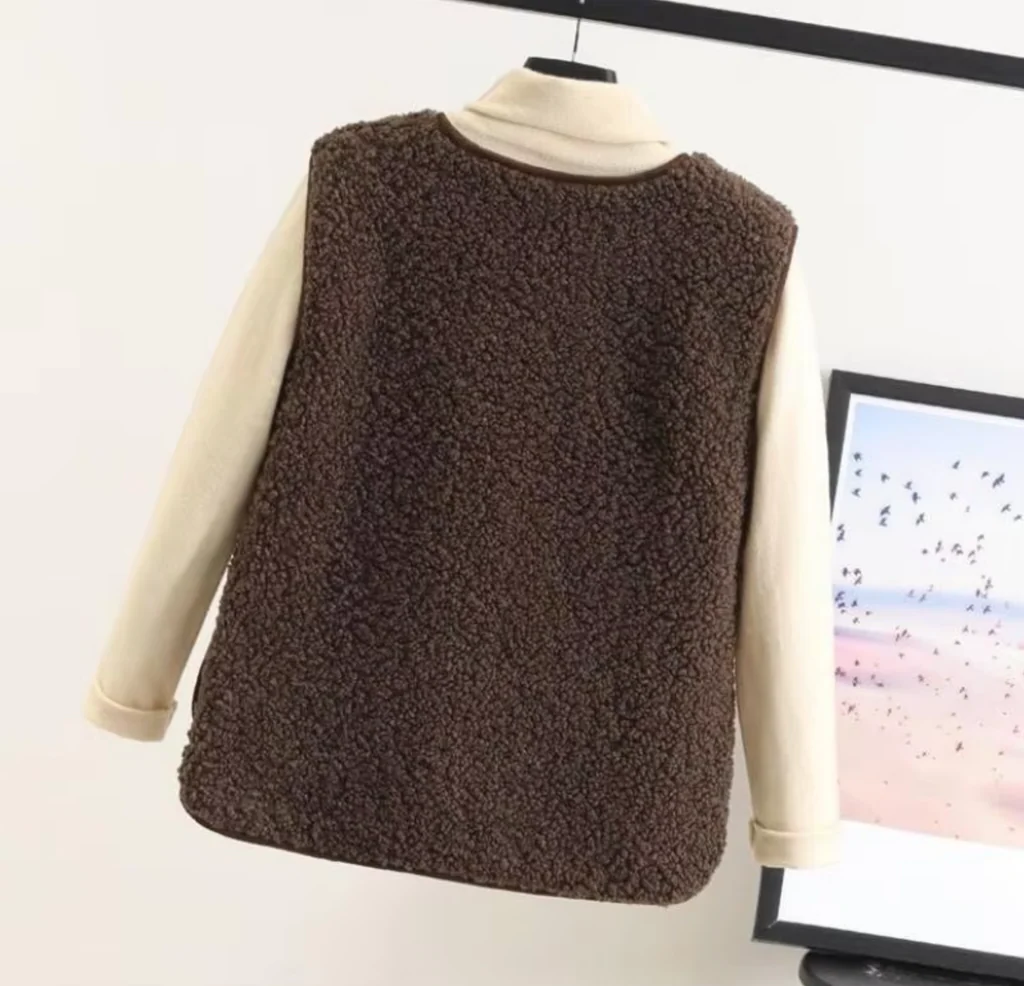 Warm Fleece Gilet Jacket