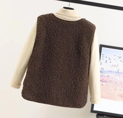 Warm Fleece Gilet Jacket