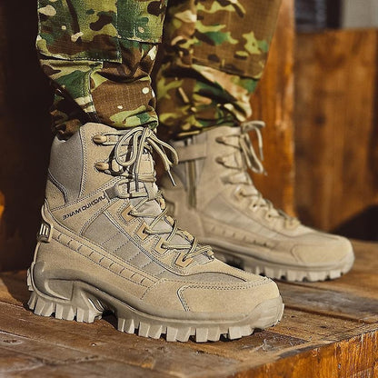 Rugged Waterproof Insulated Snow Boots