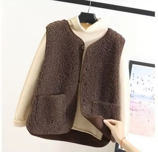 Warm Fleece Gilet Jacket - Hehif