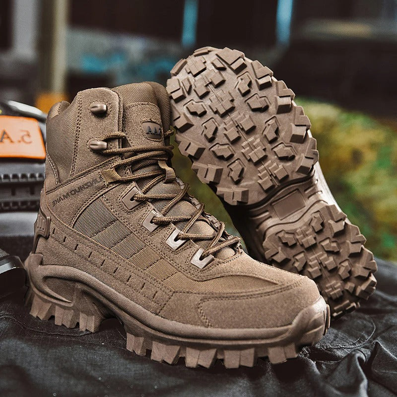Rugged Waterproof Insulated Snow Boots