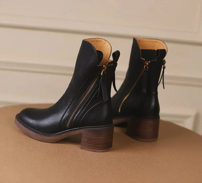 Stylish Low Heel Boots