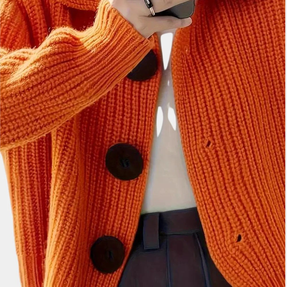 Classic Women's Open Front Cardigan