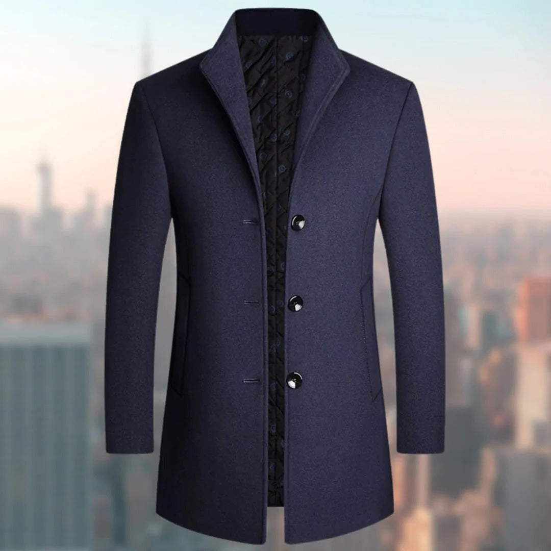 Classic Tall Winter Coat for Men - Hehif