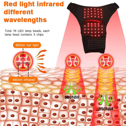 Heated Shoulder Support Pain Relief Wrap