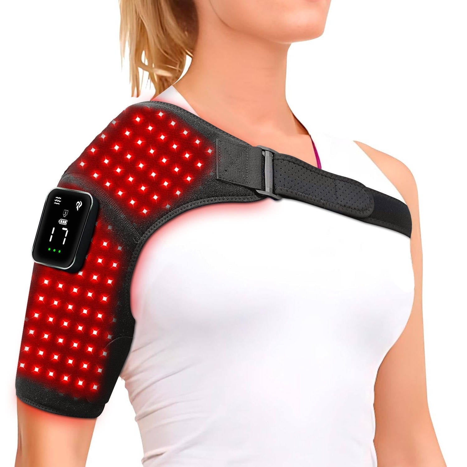 Heated Shoulder Support Pain Relief Wrap - Hehif