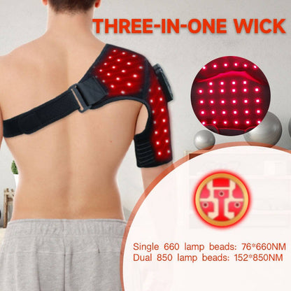 Heated Shoulder Support Pain Relief Wrap