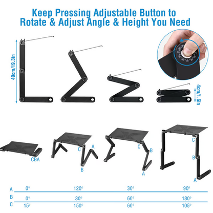 Portable Computer Desk Holder
