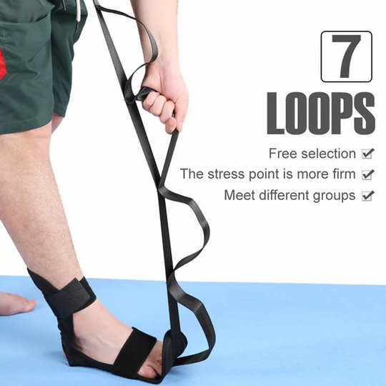 Flexible Yoga Stretching Exercise Belt