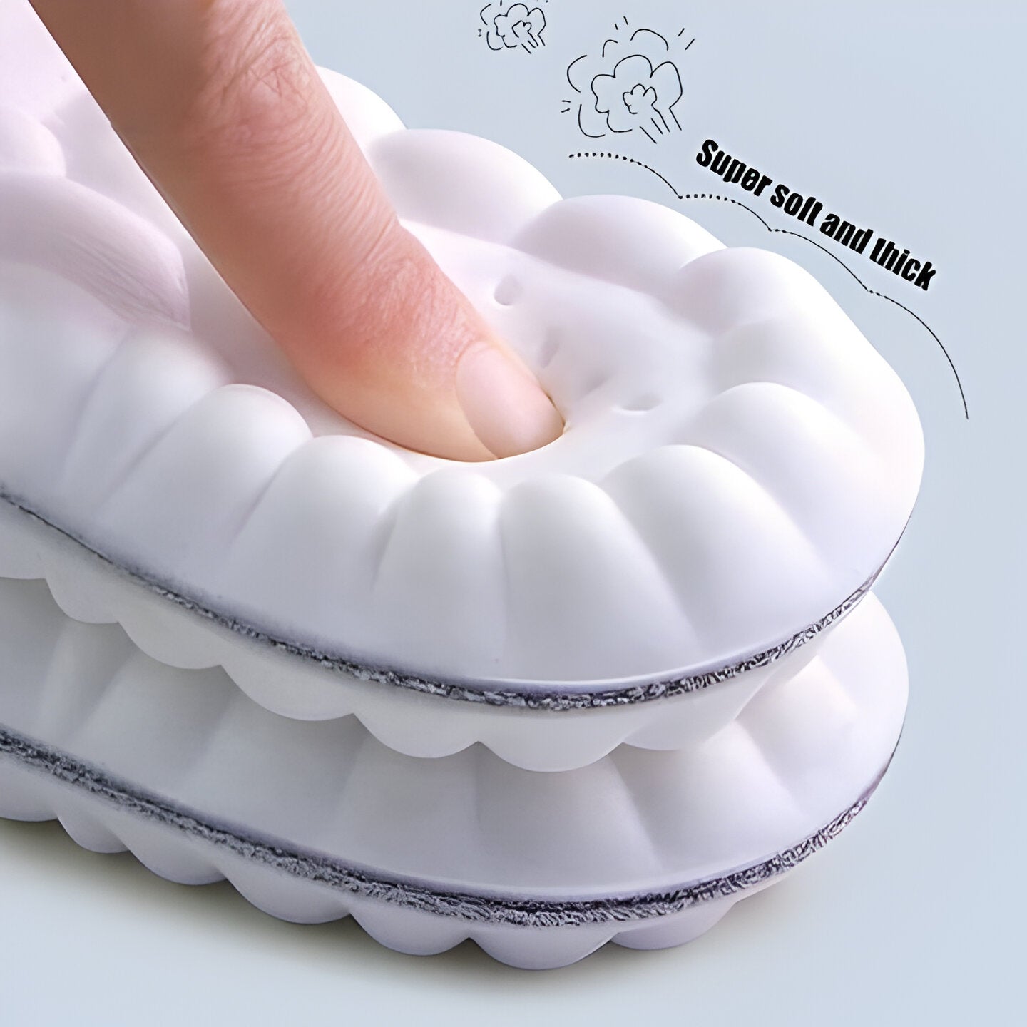 Ultra Comfortable 4D Cloud Insoles