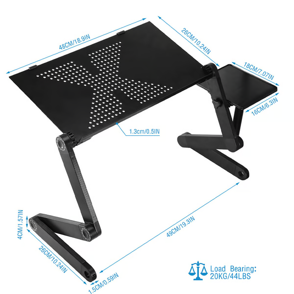 Portable Computer Desk Holder
