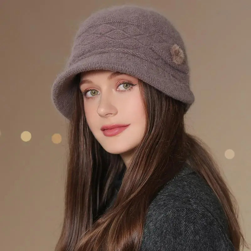 Warm Fuzzy Beanie Winter Hat
