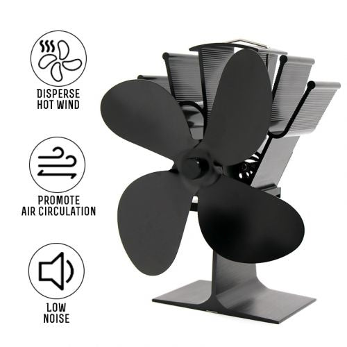 Efficient Heat Powered Fireplace Blower