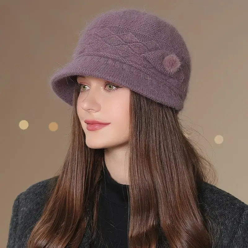 Warm Fuzzy Beanie Winter Hat