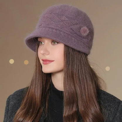 Warm Fuzzy Beanie Winter Hat