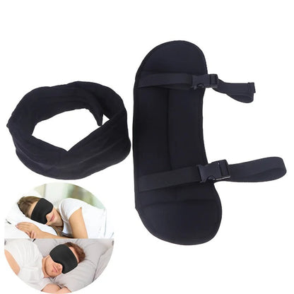 Comfortable Travel Neck Pillow Set with Eye Mask