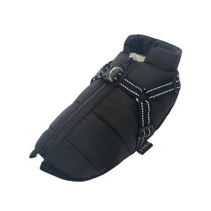 Waterproof Dog Coat with Integrated Harness