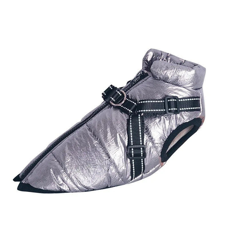 Waterproof Dog Coat with Integrated Harness