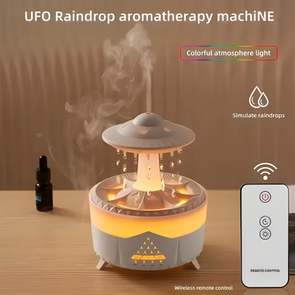 Colorful Cloud Mist Essential Oil Diffuser Lamp