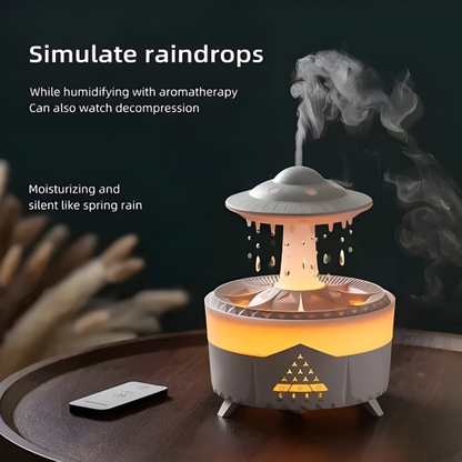 Colorful Cloud Mist Essential Oil Diffuser Lamp