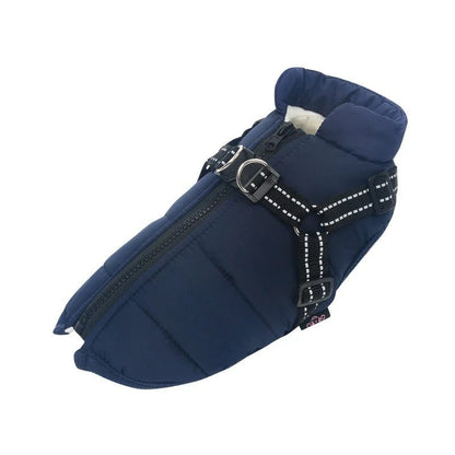 Waterproof Dog Coat with Integrated Harness