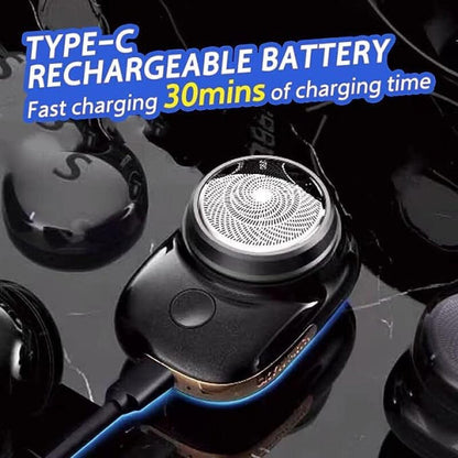 Compact Rechargeable Men's Shaver