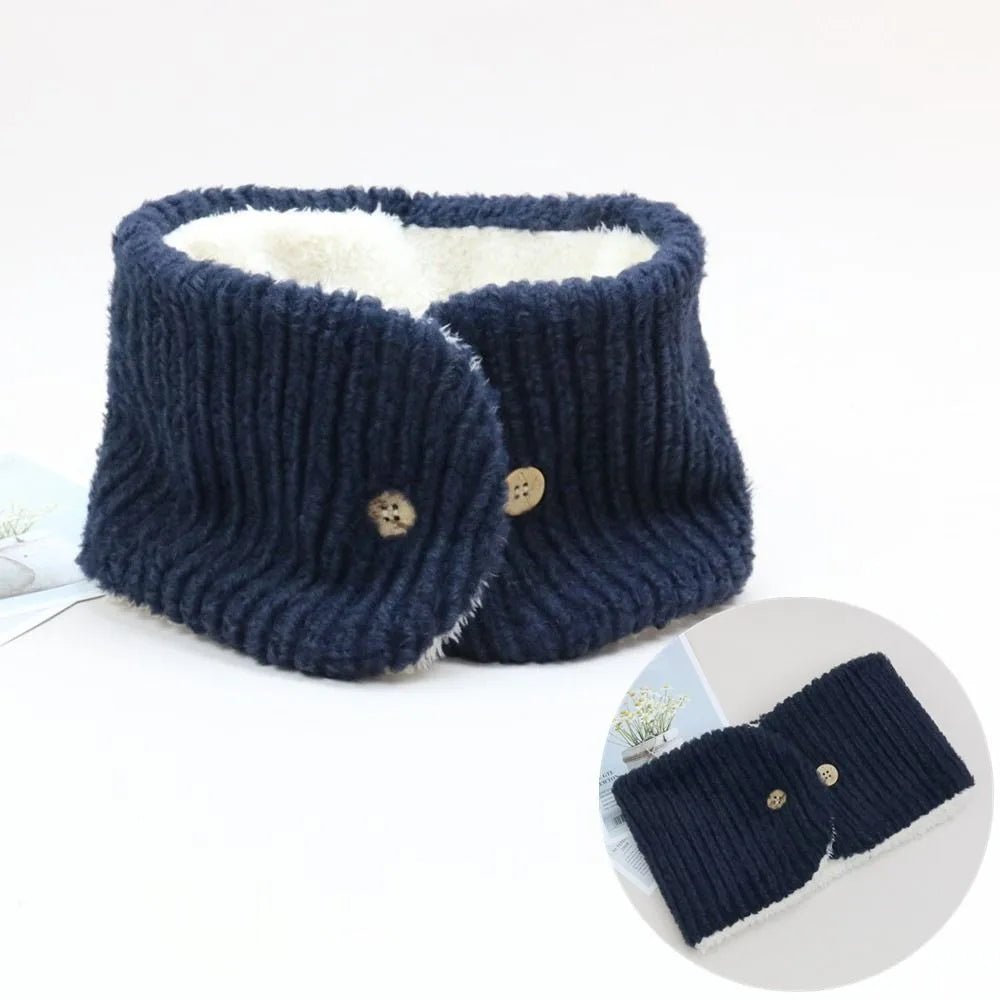 Soft Cable Knit Neck warmer