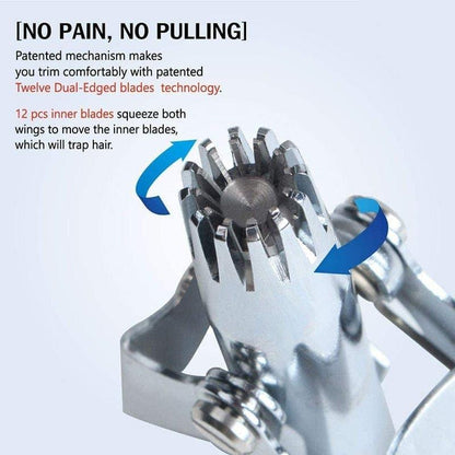 Easy Use Nose Trimmer for Men Stainless Steel