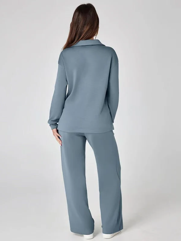 Relaxed Fit 2 Piece Long Sleeve Outfit