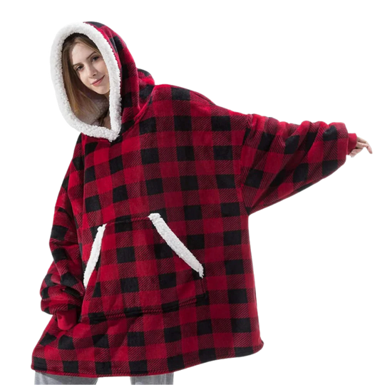 Oversized Cozy Sweatshirt Blanket