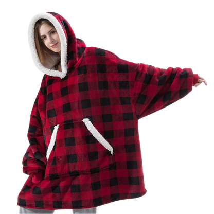 Oversized Cozy Sweatshirt Blanket