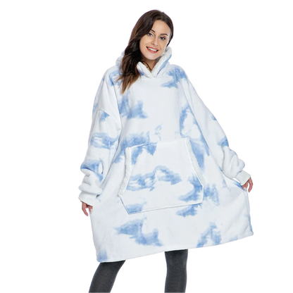 Oversized Cozy Sweatshirt Blanket