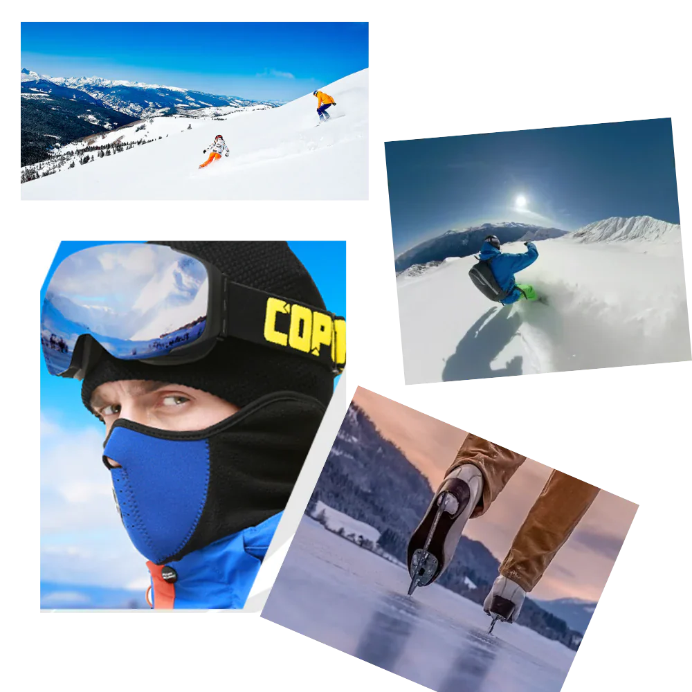 Winter Sports Goggles with Extra Lenses