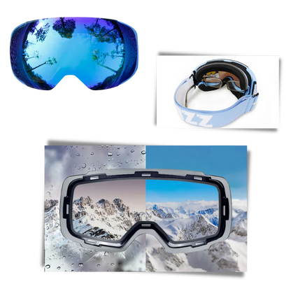 Winter Sports Goggles with Extra Lenses