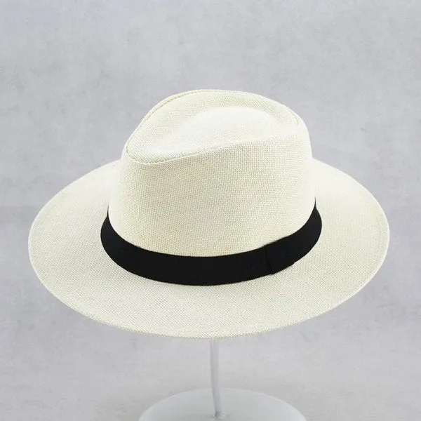 Traditional Woven Panama Sun Hat - Hehif