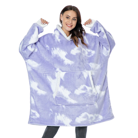 Oversized Cozy Sweatshirt Blanket