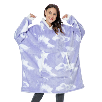 Oversized Cozy Sweatshirt Blanket