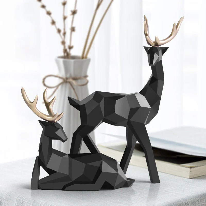 Majestic Deer Garden Statue