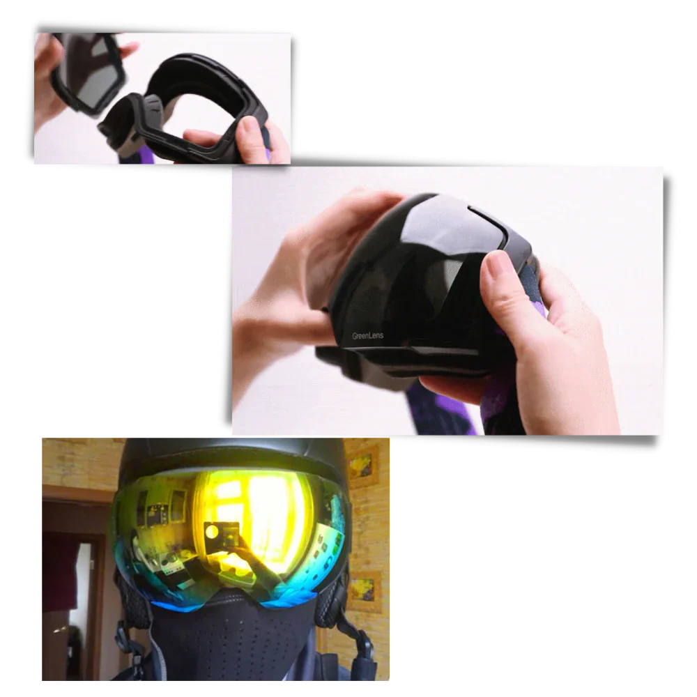 Winter Sports Goggles with Extra Lenses