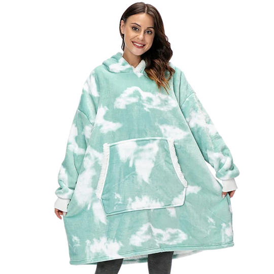 Oversized Cozy Sweatshirt Blanket